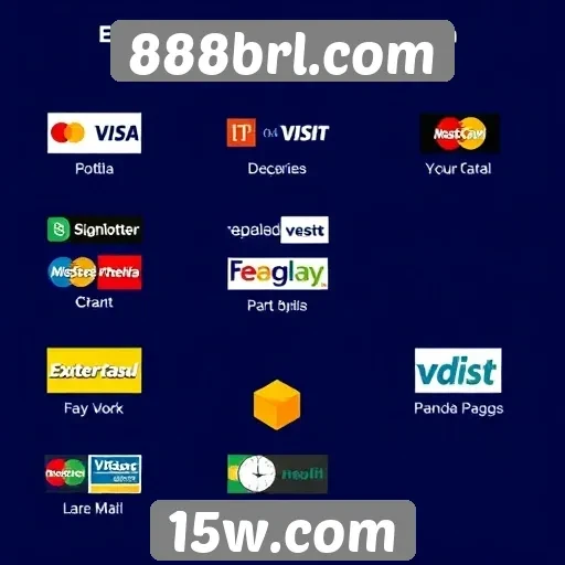 Métodos de pagamento aceitos pelo 888brl